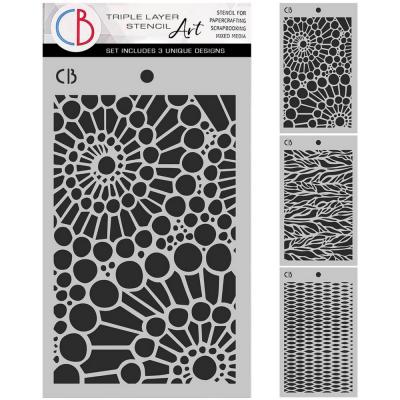 Ciao Bella An Artist Journey Stencil - Triple Layer Set