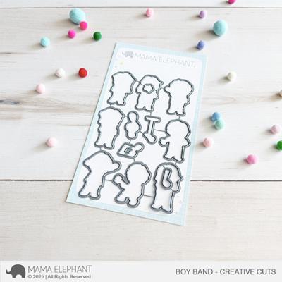 Mama Elephant Creative Cuts - Boy Band