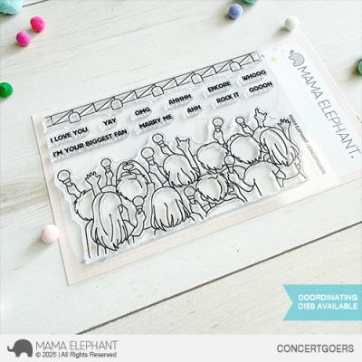 Mama Elephant Stempel - Concertgoers