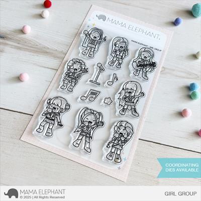 Mama Elephant Stempel - Girl Group