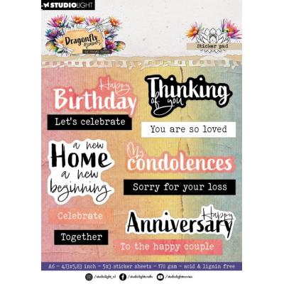 StudioLight Dragonfly Dreams - Sticker Pad