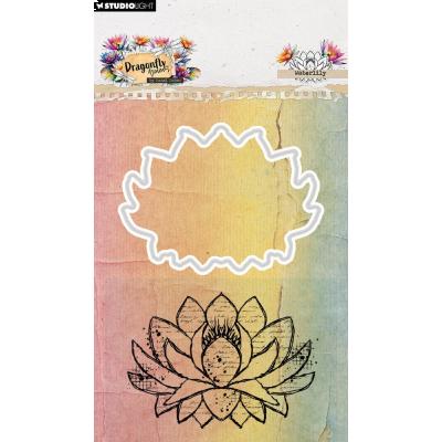 StudioLight Dragonfly Dreams Stamp & Die - Waterlily