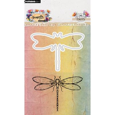 StudioLight Dragonfly Dreams Stamp & Die - Dragonfly
