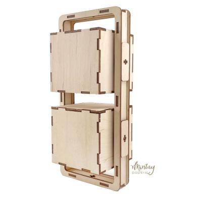 Mintay Papers Woodies Decor -  Photo Cubes