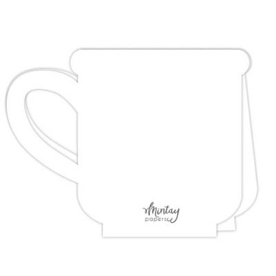 Mintay Papers -  Mug Card Base White