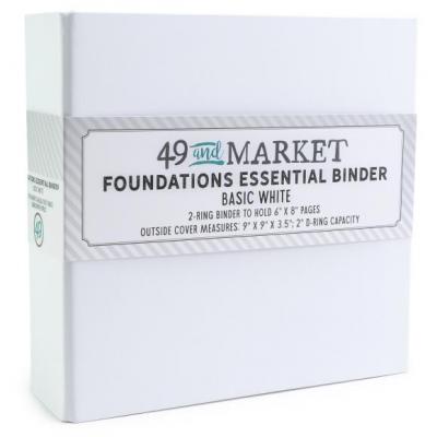 49 And Market - Foundations Binder White