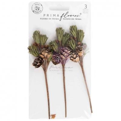 Prima Marketing Twinkle & Treats Flowers - Evergreen Sprigs
