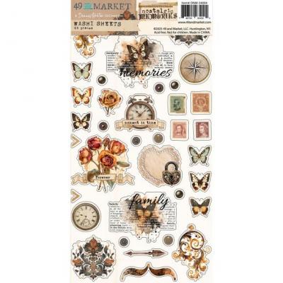 49 And Market Nostalgic Memories - Washi Sheets