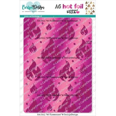 CarlijnDesign Hot Foil Plate - Vlammenzee