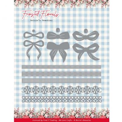 Find It Trading Berries Beauties Frosted Florals Dies - Frosted Bow