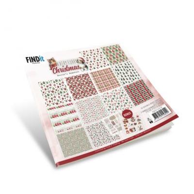 Find It Trading Berries Beauties A Very Furry Christmas - Paper Pack