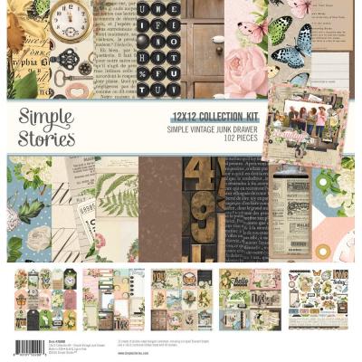 Simple Stories Simple Vintage Junk Drawer - Collection Kit