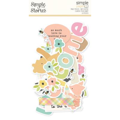 Simple Stories Say Cheese Classic Pooh Baby - Simple Pages Pieces