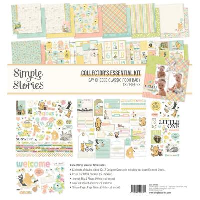 Simple Stories Say Cheese Classic Pooh Baby - Collector's Essential Kit