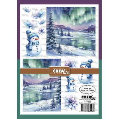 Crealies Cutting Sheet Winter H