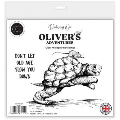 Craft Consortium Oliver's Adventures Stempel - Old Age