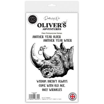 Craft Consortium Oliver's Adventures Stempel - Wisdom