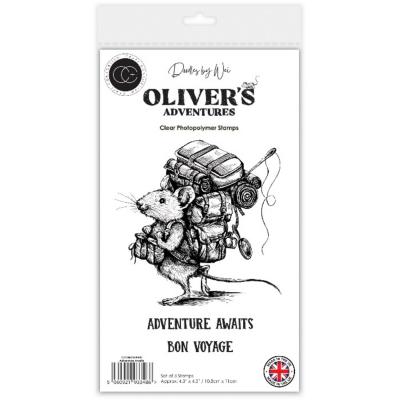 Craft Consortium Oliver's Adventures Stempel - Adventure Awaits