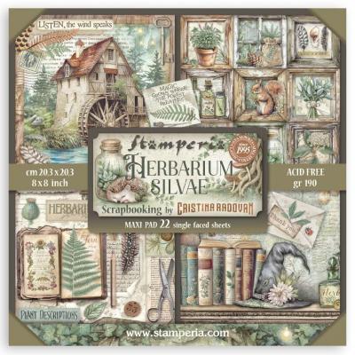 Stamperia Herbarium Silvae - Maxi Paper Pack