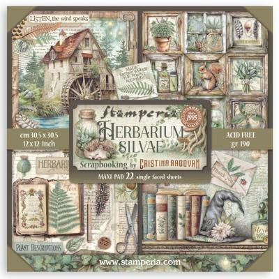 Stamperia Herbarium Silvae - Maxi Paper Pack