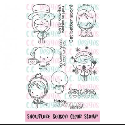 C.C. Designs Stempel - Snowflake Season