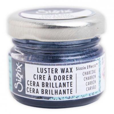 Sizzix Effectz Lustre Wax - Charcoal
