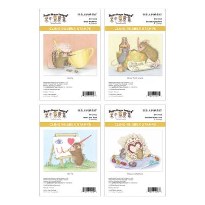 Spellbinders House-Mouse Designs Stempel - Heart and Soul Collector Bundle