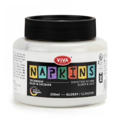 ViVa Decor Servietten-Technik Kleber & Lack - Glänzend