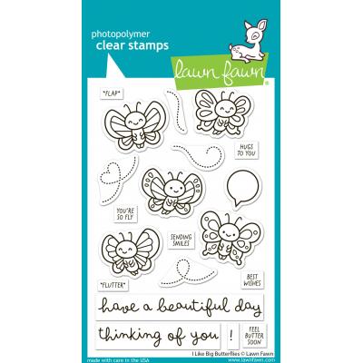 Lawn Fawn Stempel - I Like Big Butterflies