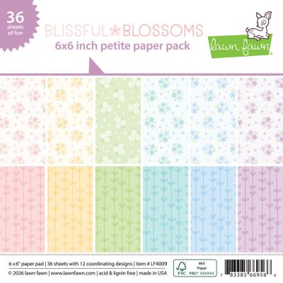 Lawn Fawn Blissful Blossoms - Petite Paper Pack