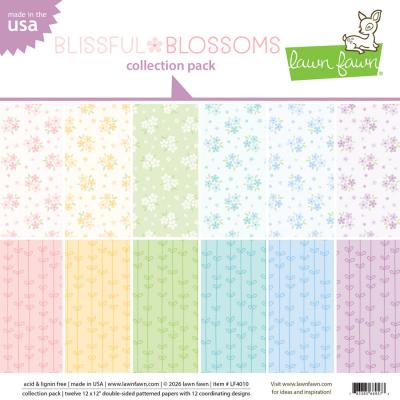 Lawn Fawn Blissful Blossoms - Collection Pack
