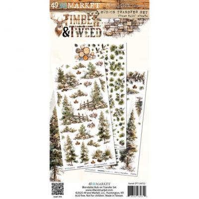 49 And Market Timber And Tweed - Rub-On Transfer