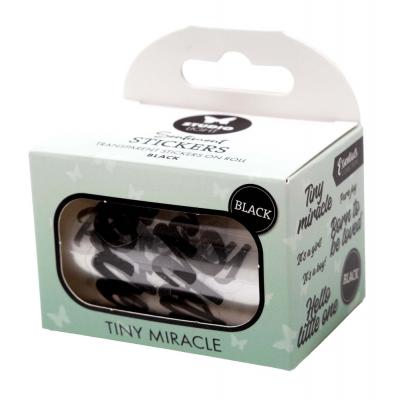 StudioLight Tiny Miracle Black Transparent Stickers On Roll