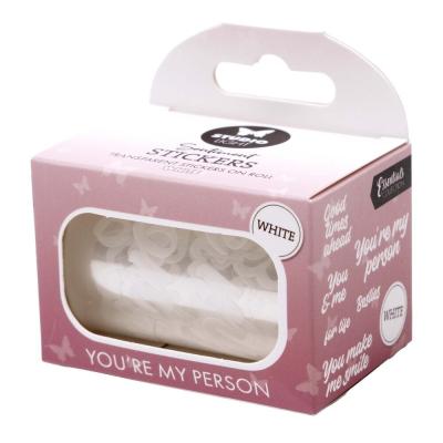 StudioLight You're My Person White Transparent Stickers On Roll