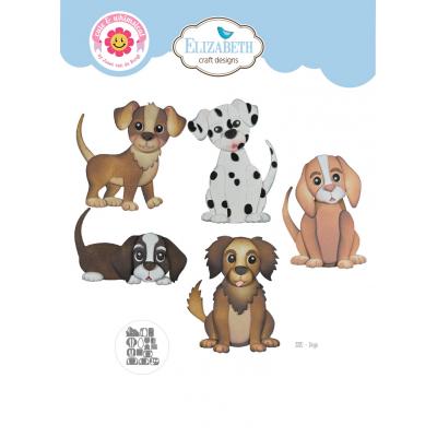 Elizabeth Craft Designs Dog Days - Dogs