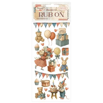 Stamperia Family Rub-On - Party