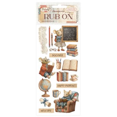 Stamperia Family Rub-On - Happy Moments