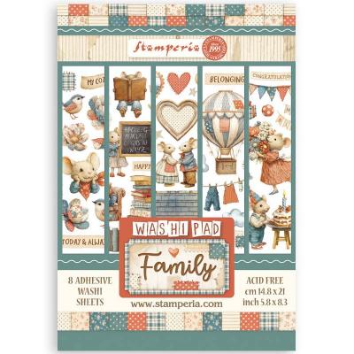 Stamperia Family Washi Pad