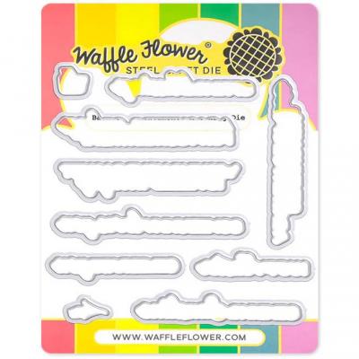 Waffle Flower Dies - Basketful Sentiments