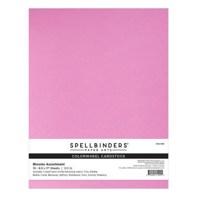 Spellbinders ColorWheel Cardstock Blooms Assortment
