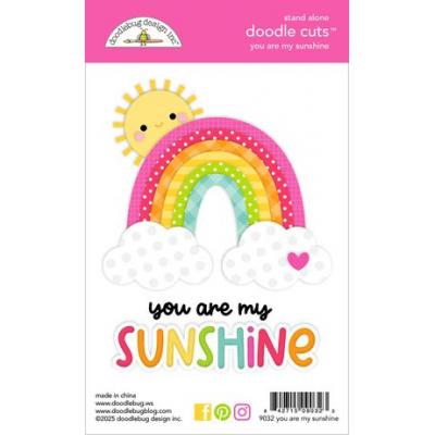 Doodlebug Design Lucky Me Cutting Dies - You Are My Sunshine