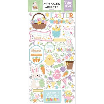 Echo Park Easter Basket - Chipboard Accents