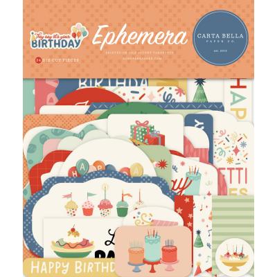 Carta Bella They Say It's Your Birthday - Ephemera