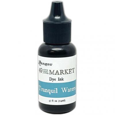Ranger 49 & Market Dye Ink Re-Inkers - Tranquil Waters