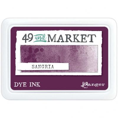Ranger 49 & Market Dye Ink Pad - Sangria