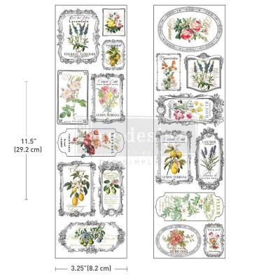 Prima Marketing Re-Design Luxe Transfers - Fleur De Frame