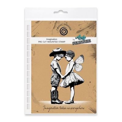 Katy Sue Designs Andy Skinner Pre Cut Rubber Stamps - Imagination