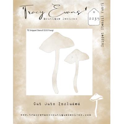 Tracy Evans Stencil - Fungi