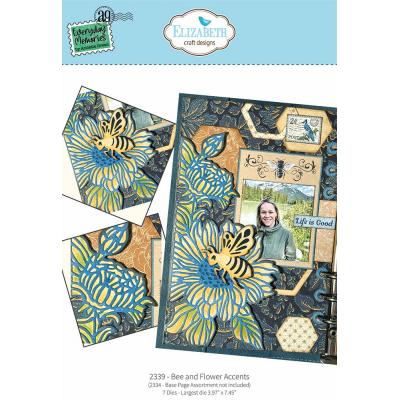 Elizabeth Craft Designs Delightful Discovery Die - Bee And Flower Accents