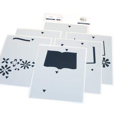 Pinkfresh Studio Artful Foundations Stencil - Floral Tale